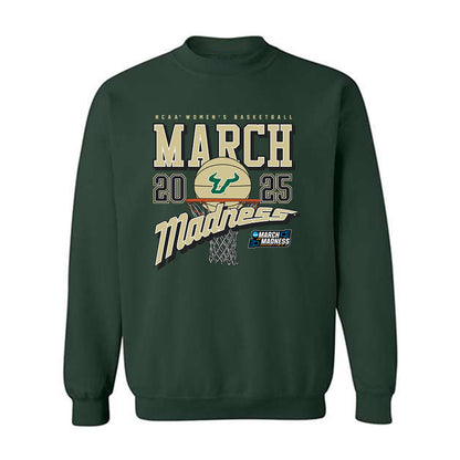 USF - NCAA Women's Basketball : Lor Mputu - NCAA® March Madness® 2025 Shersey Crewneck Sweatshirt-0