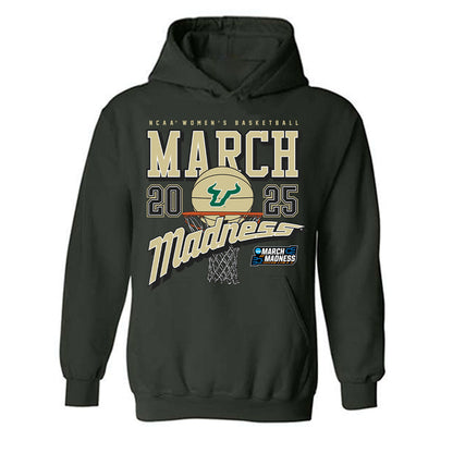 USF - NCAA Women's Basketball : Carla Brito - NCAA® March Madness® 2025 Shersey Hooded Sweatshirt-0