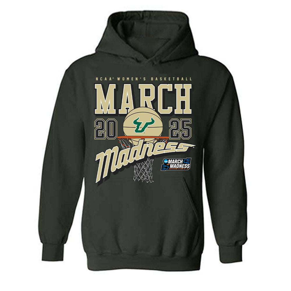USF - NCAA Women's Basketball : Ines Piper - NCAA® March Madness® 2025 Shersey Hooded Sweatshirt-0