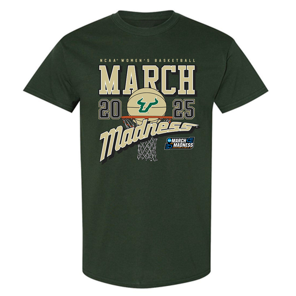 USF - NCAA Women's Basketball : Lor Mputu - NCAA® March Madness® 2025 Shersey T-Shirt-0