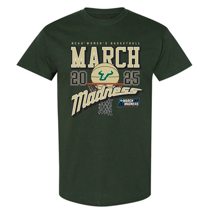 USF - NCAA Women's Basketball : Lor Mputu - NCAA® March Madness® 2025 Shersey T-Shirt-0