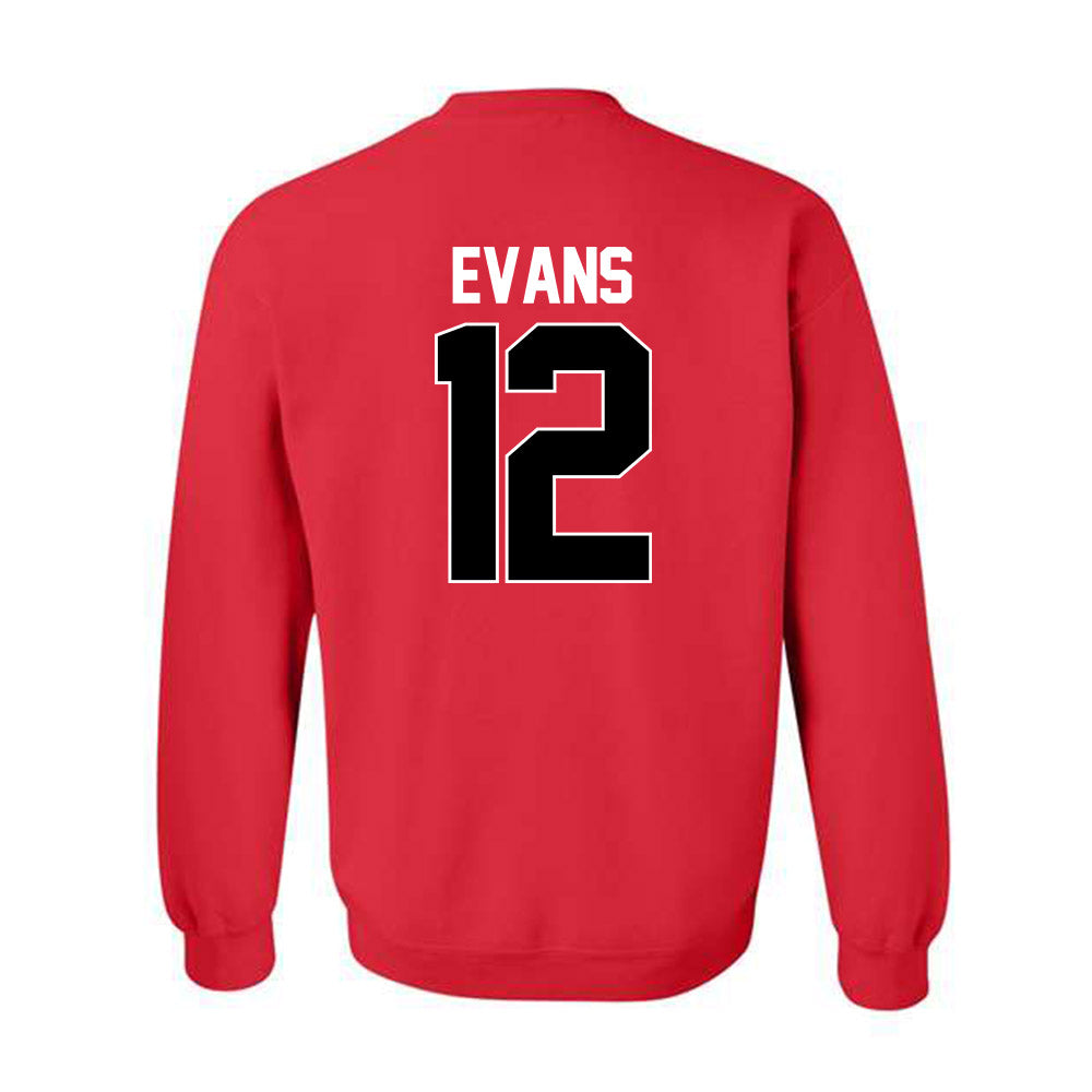 Utah - NCAA Women's Basketball : Chyra Evans - Crewneck Sweatshirt-1