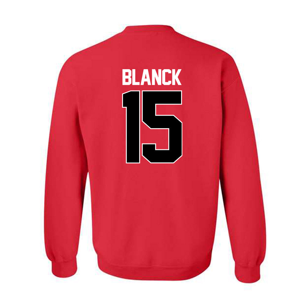 Utah - NCAA Women's Basketball : Alyssa Blanck - Crewneck Sweatshirt-1