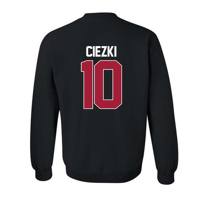 Indiana - NCAA Women's Basketball : Shay Ciezki - NCAA® March Madness® 2025 Shersey Crewneck Sweatshirt-1