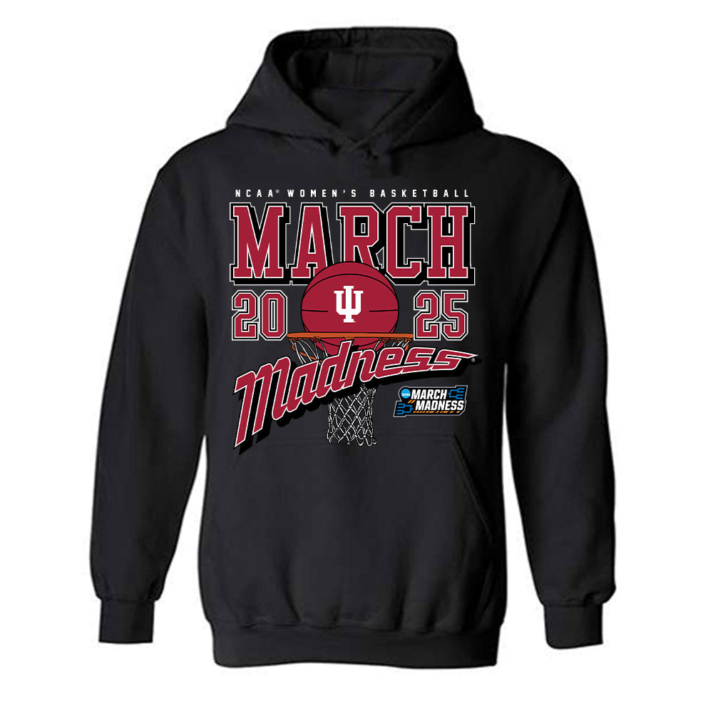 Indiana - NCAA Women's Basketball : Shay Ciezki - NCAA® March Madness® 2025 Shersey Hooded Sweatshirt-0