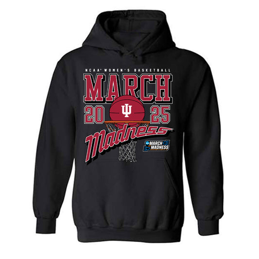 Indiana - NCAA Women's Basketball : Shay Ciezki - NCAA® March Madness® 2025 Shersey Hooded Sweatshirt-0