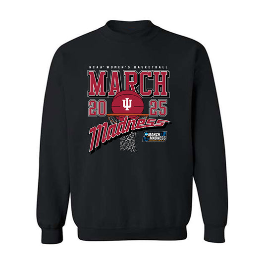 Indiana - NCAA Women's Basketball : Valentyna Kadlecova - NCAA® March Madness® 2025 Shersey Crewneck Sweatshirt-0