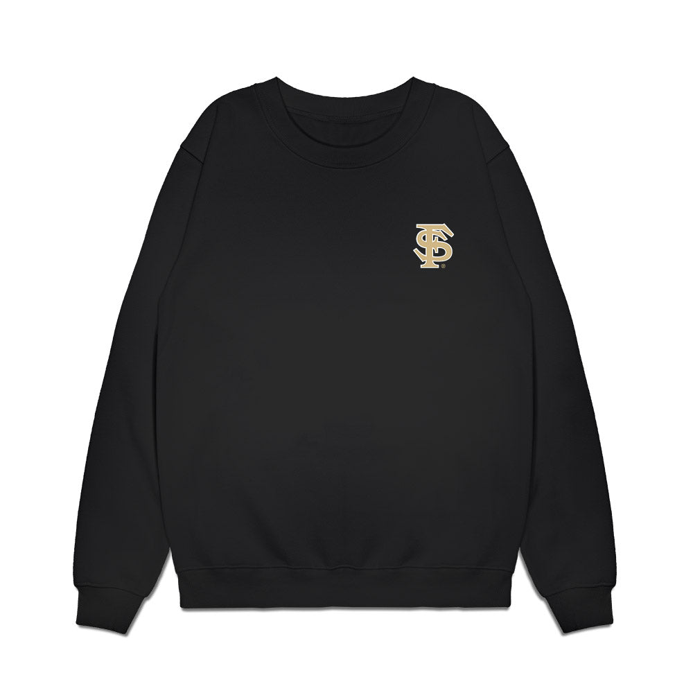 FSU - NCAA Softball : - Team Collage Premium Crewneck Sweatshirt-0