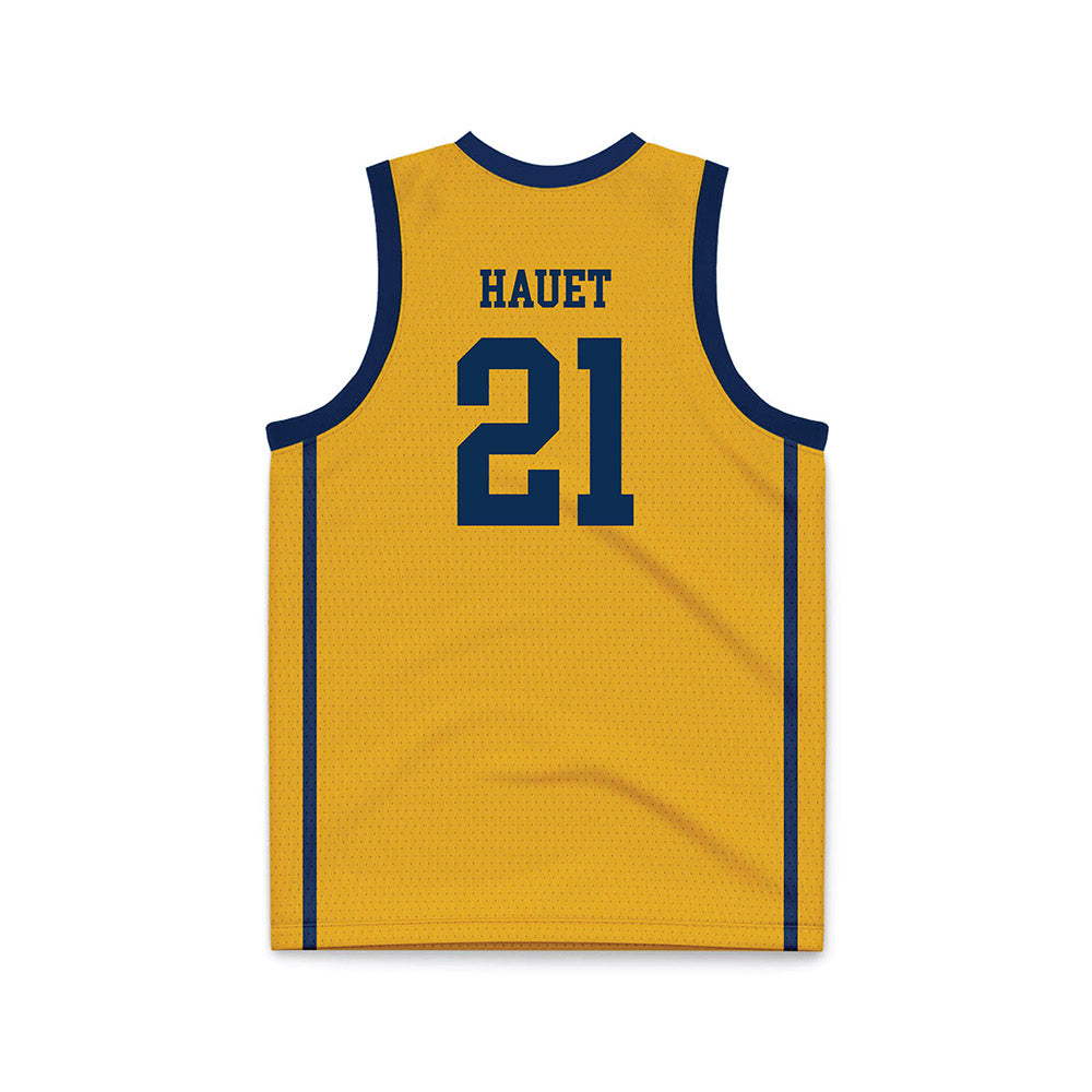 West Virginia - NCAA Men's Basketball : Niyol Hauet - Basketball Jersey-1