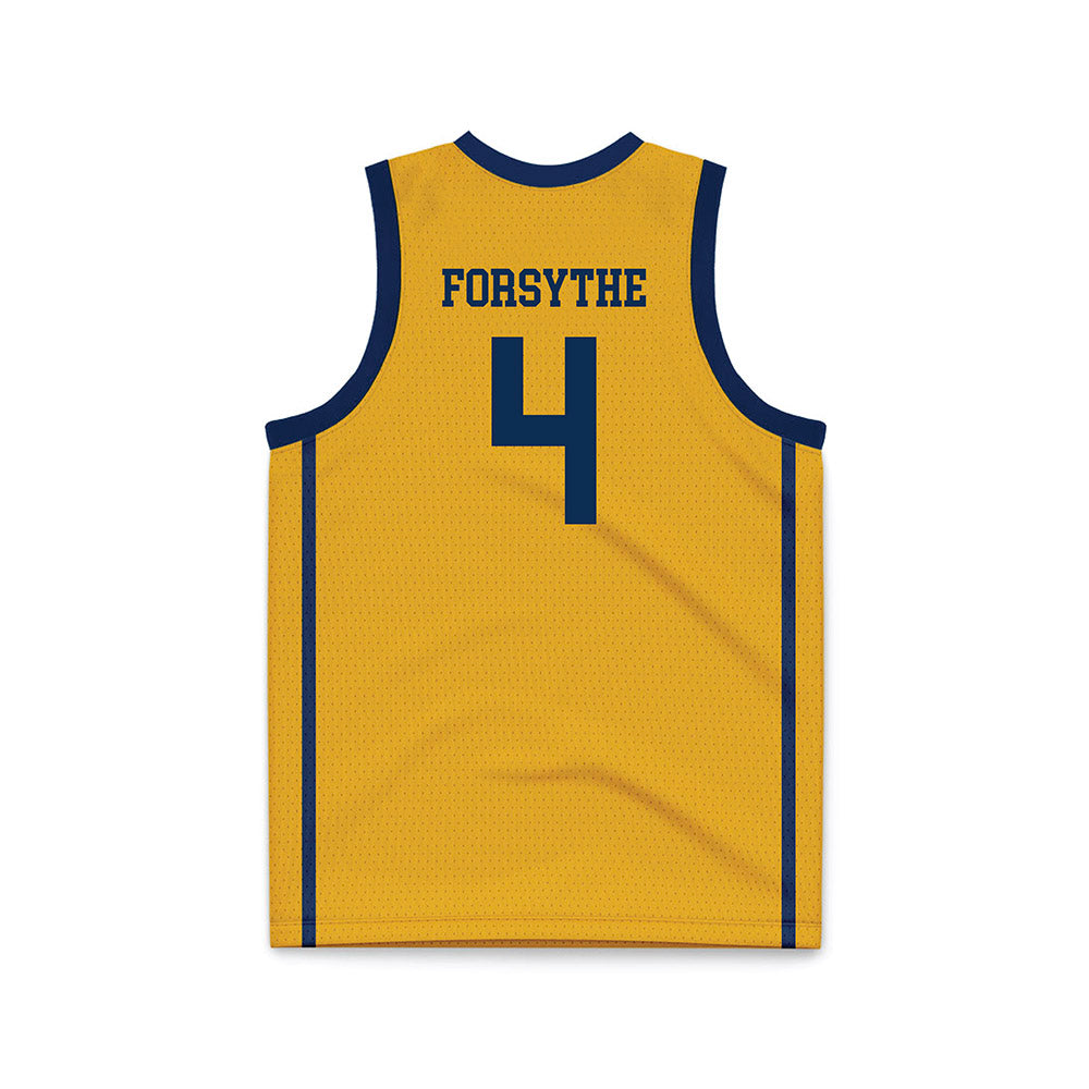 West Virginia - NCAA Men's Basketball : Jayden Forsythe - Basketball Jersey-1