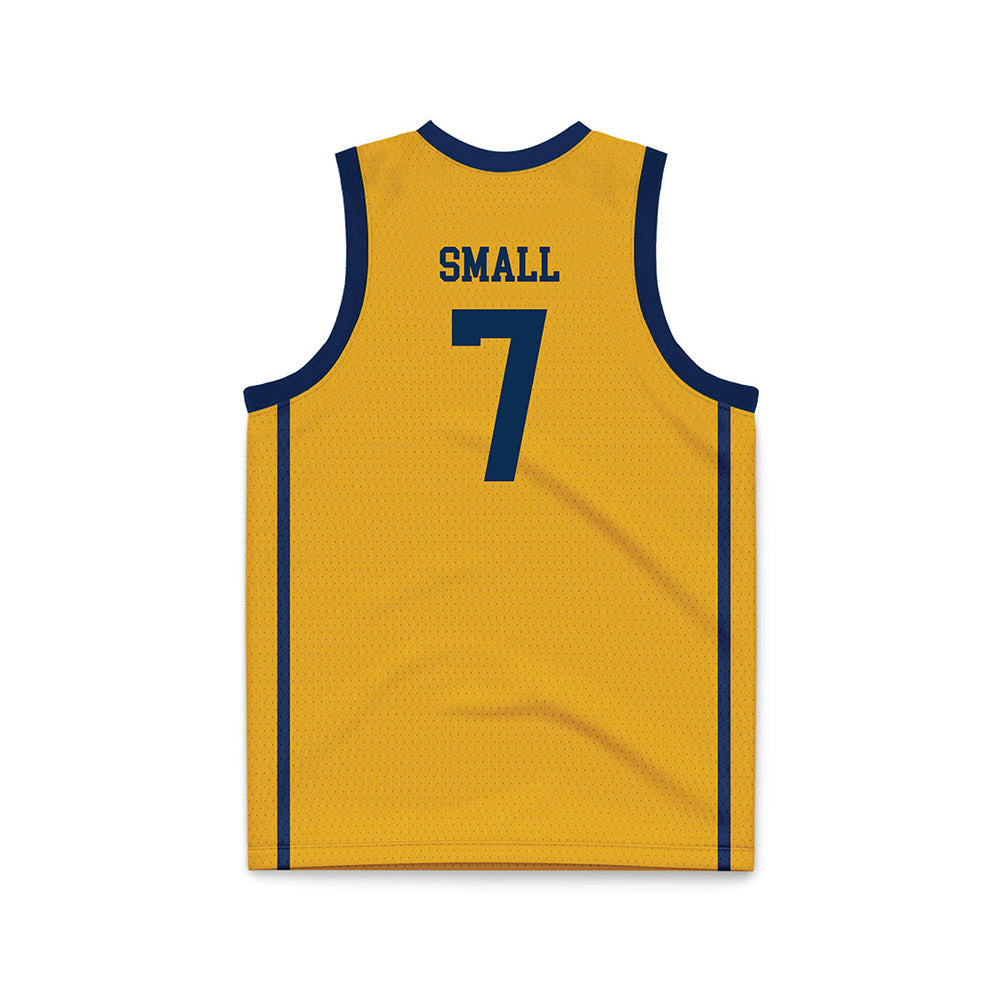 West Virginia - NCAA Men's Basketball : Javon Small - Basketball Jersey-1