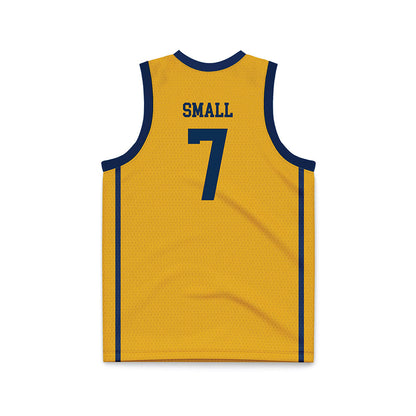 West Virginia - NCAA Men's Basketball : Javon Small - Basketball Jersey-1