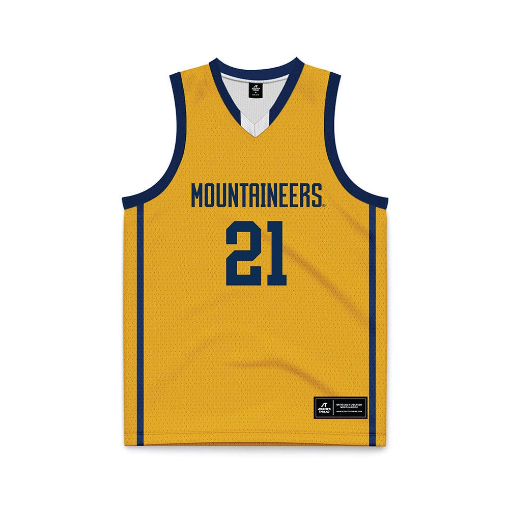 West Virginia - NCAA Men's Basketball : Niyol Hauet - Basketball Jersey-0