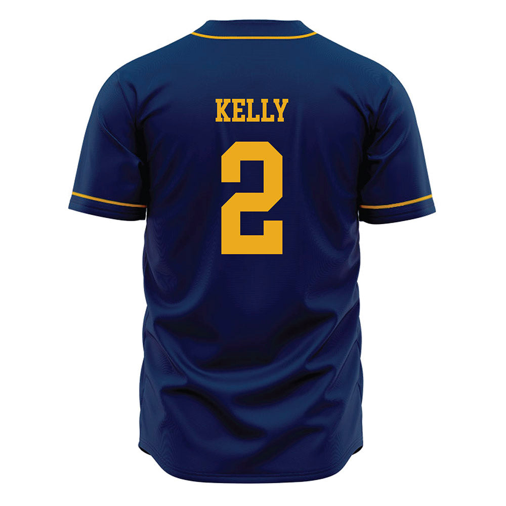 West Virginia - NCAA Baseball : Gavin Kelly - Home Jersey-1