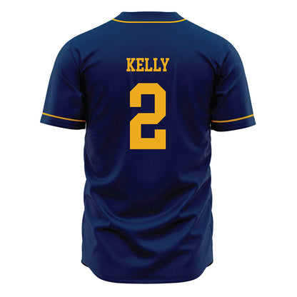 West Virginia - NCAA Baseball : Gavin Kelly - Home Jersey-1