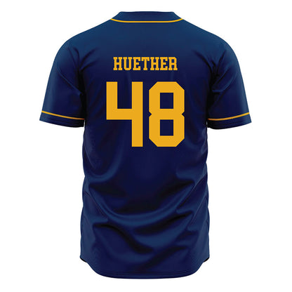 West Virginia - NCAA Baseball : JT Huether - Home Jersey-1