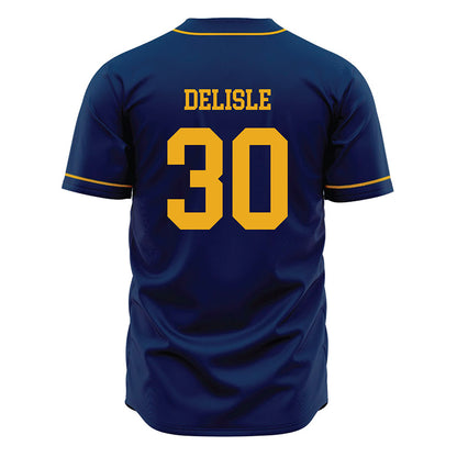 West Virginia - NCAA Baseball : Tucker DeLisle - Home Jersey-1