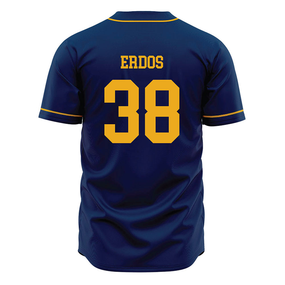 West Virginia - NCAA Baseball : Creed Erdos - Home Jersey-1