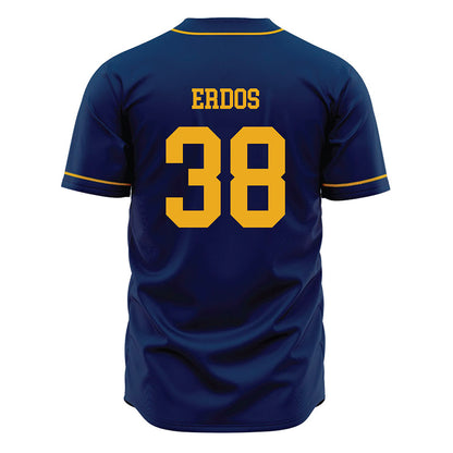 West Virginia - NCAA Baseball : Creed Erdos - Home Jersey-1
