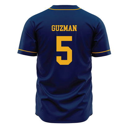 West Virginia - NCAA Baseball : Armani Guzman - Home Jersey-1