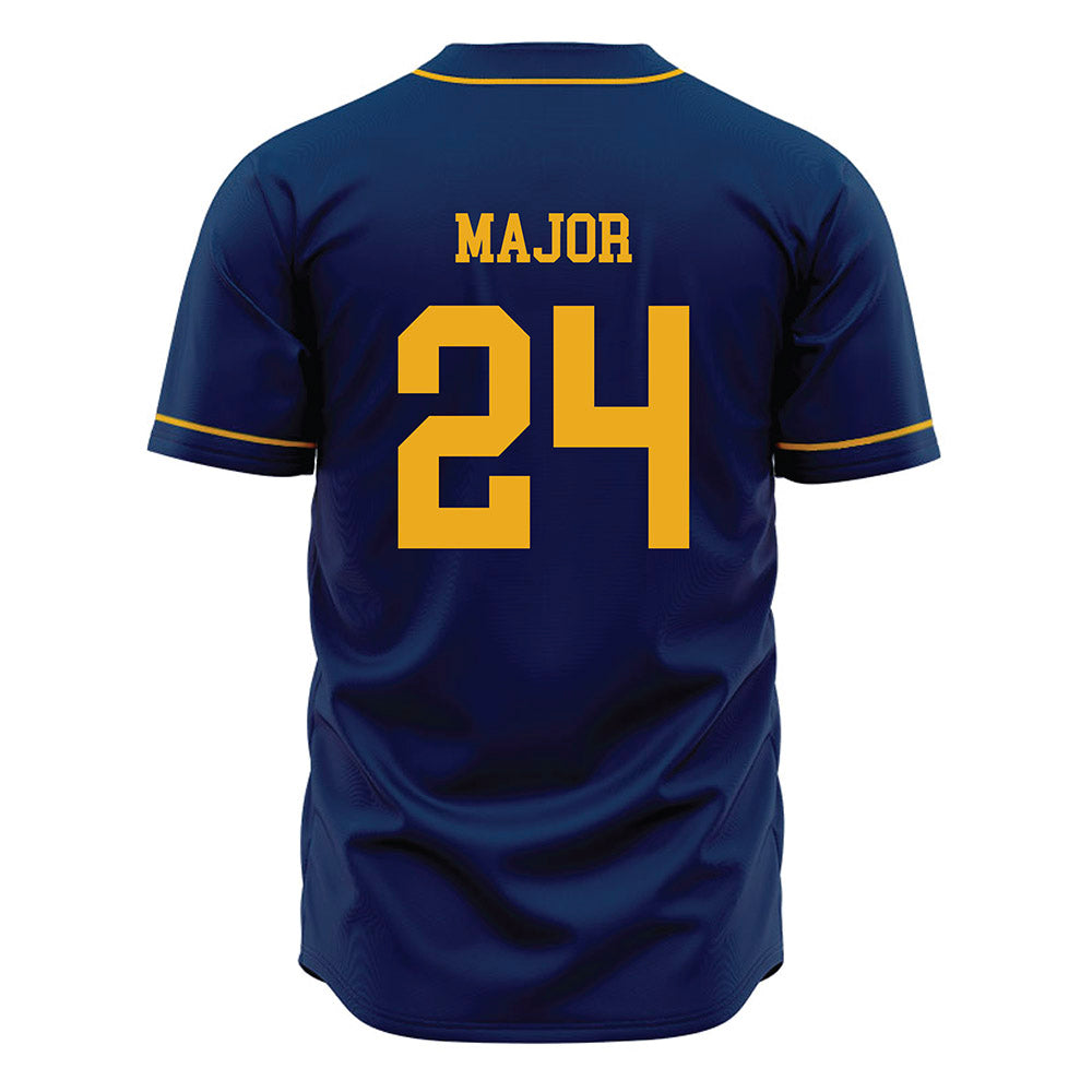 West Virginia - NCAA Baseball : Aidan Major - Home Jersey-1