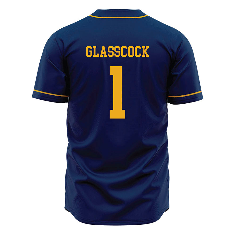West Virginia - NCAA Baseball : JJ Glasscock - Home Jersey-1