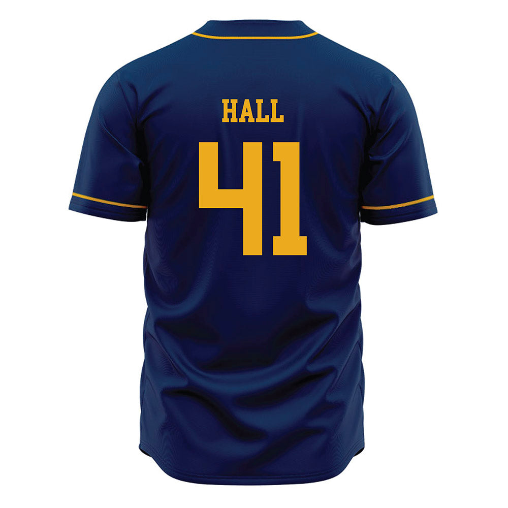 West Virginia - NCAA Baseball : Tyrus Hall - Home Jersey-1