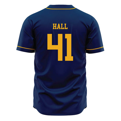 West Virginia - NCAA Baseball : Tyrus Hall - Home Jersey-1