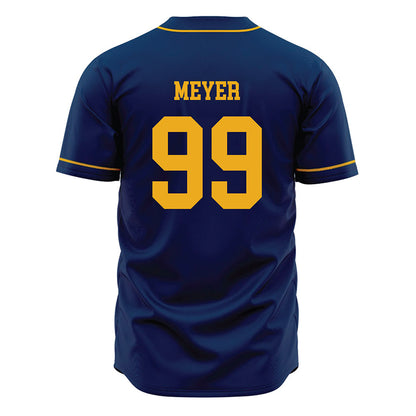 West Virginia - NCAA Baseball : Chase Meyer - Home Jersey-1