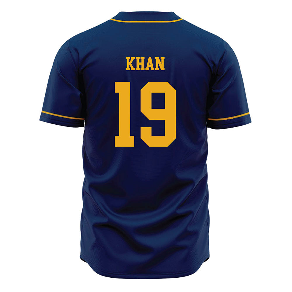 West Virginia - NCAA Baseball : Alex Khan - Home Jersey-1