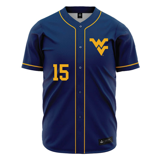 West Virginia - NCAA Baseball : Maxx Yehl - Home Jersey-0