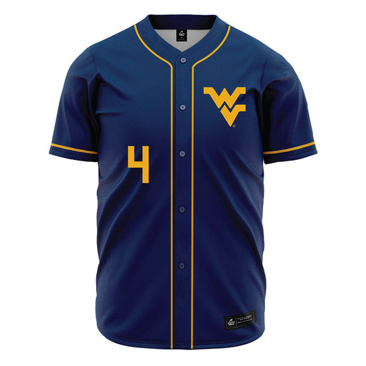 West Virginia - NCAA Baseball : Jackson Ingram - Home Jersey-0