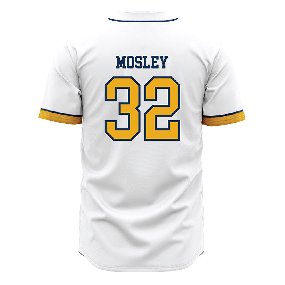 West Virginia - NCAA Baseball : Wyatt Mosley - Away Fashion Jersey-1