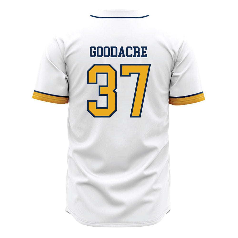 West Virginia - NCAA Baseball : Ben Goodacre - Away Fashion Jersey-1