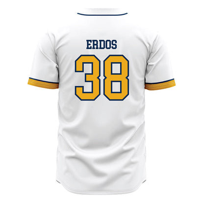 West Virginia - NCAA Baseball : Creed Erdos - Away Fashion Jersey-1