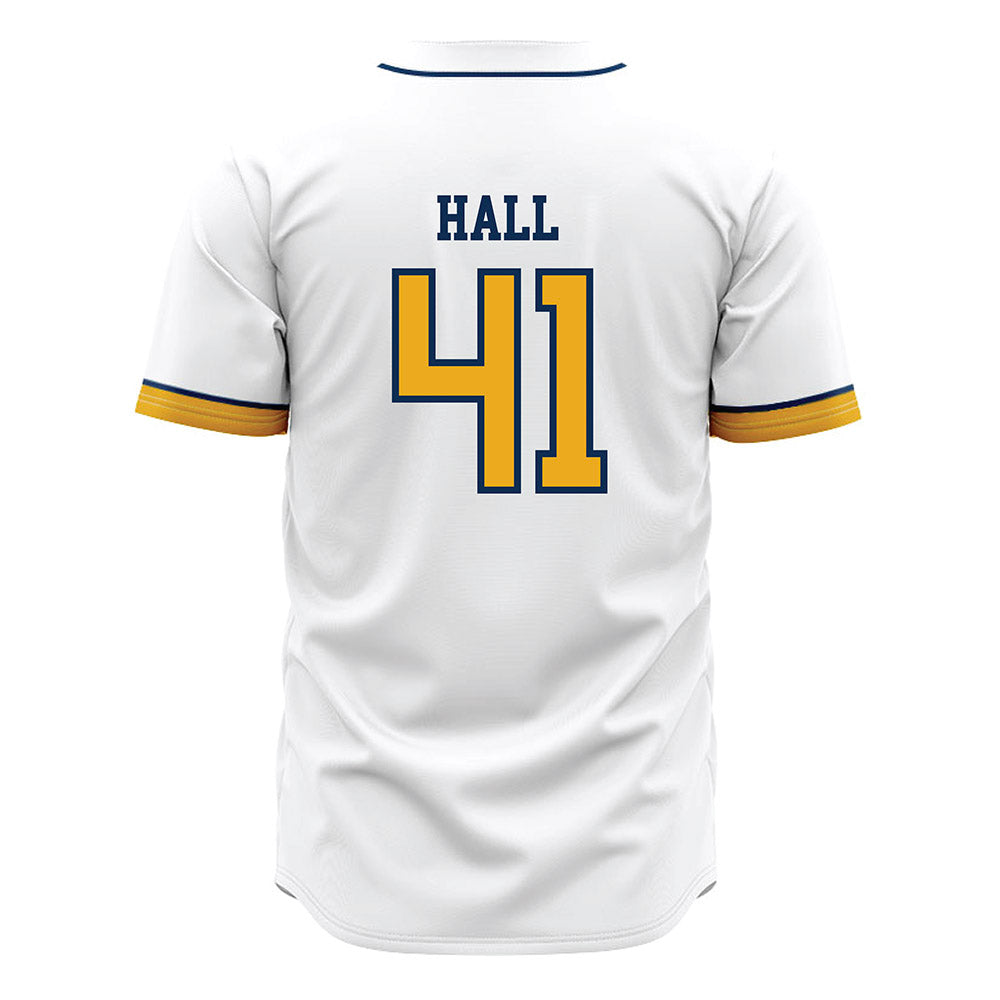West Virginia - NCAA Baseball : Tyrus Hall - Away Fashion Jersey-1