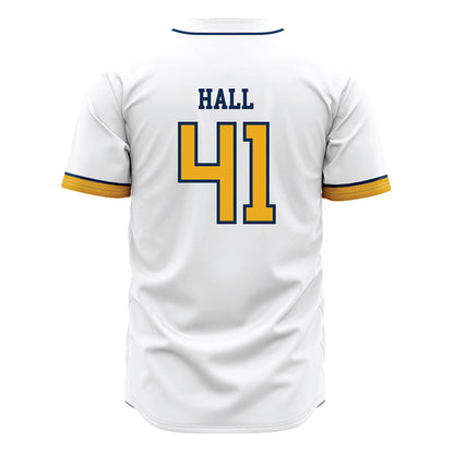 West Virginia - NCAA Baseball : Tyrus Hall - Away Fashion Jersey-1