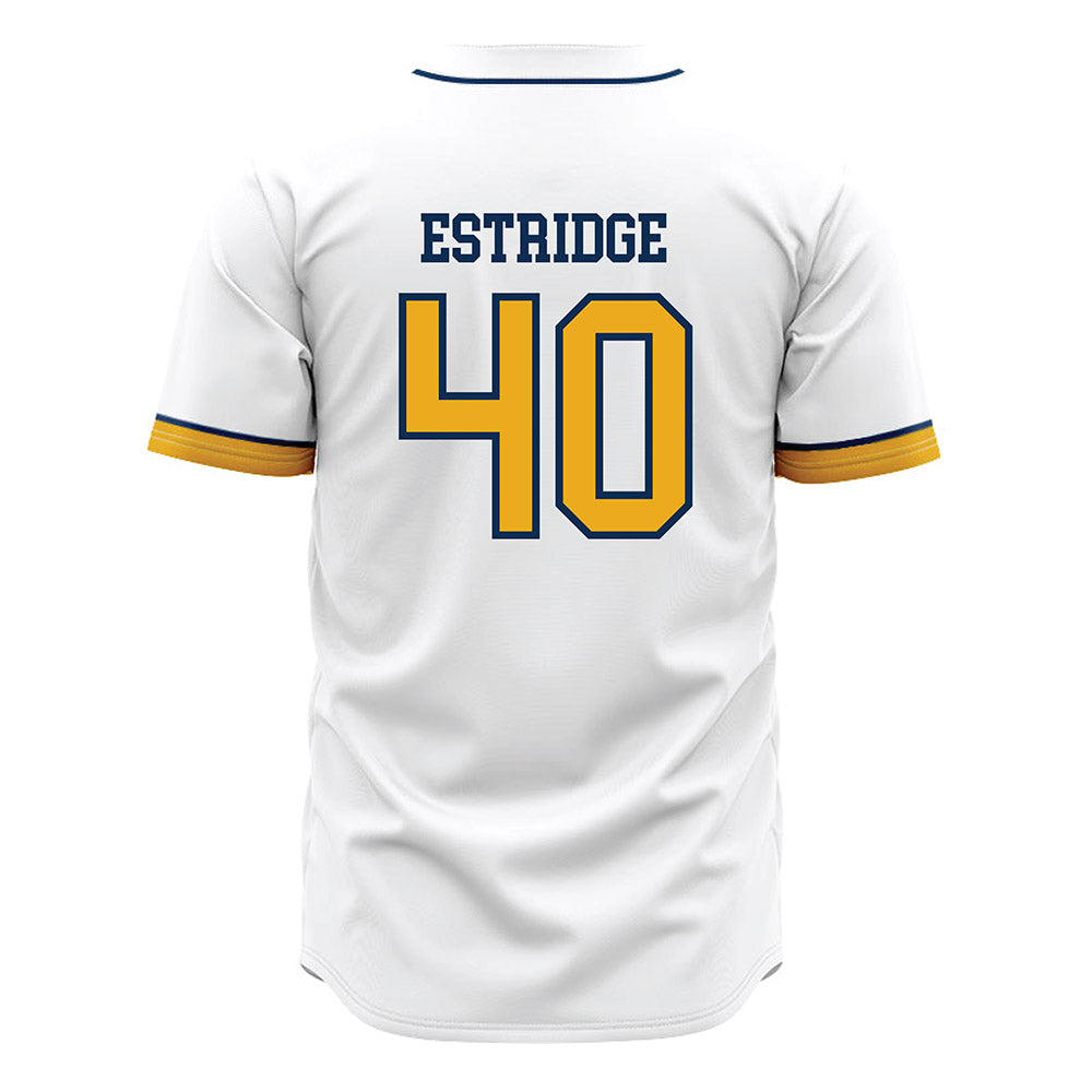 West Virginia - NCAA Baseball : Carson Estridge - Away Fashion Jersey-1