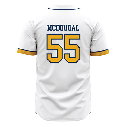 West Virginia - NCAA Baseball : Ben McDougal - Away Fashion Jersey-1