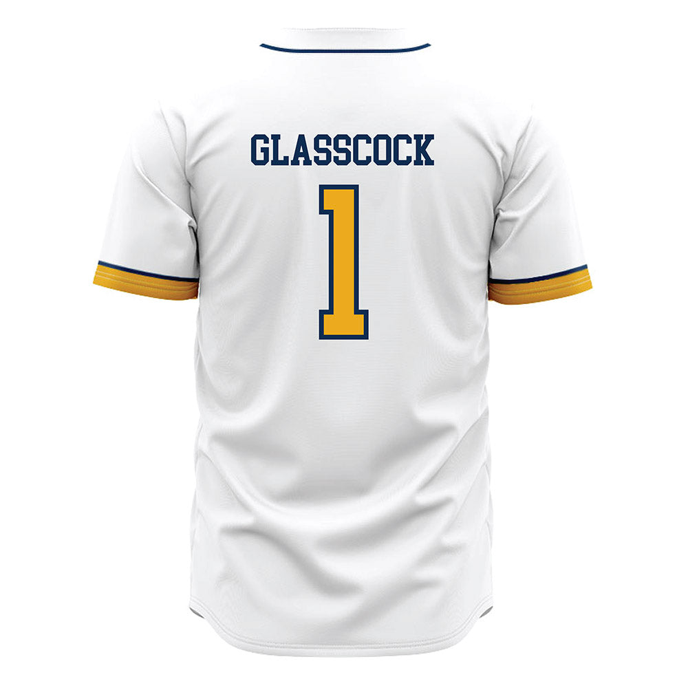 West Virginia - NCAA Baseball : JJ Glasscock - Away Fashion Jersey-1