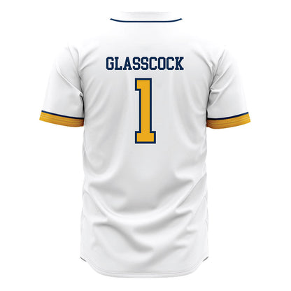 West Virginia - NCAA Baseball : JJ Glasscock - Away Fashion Jersey-1