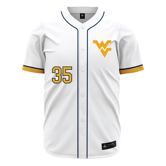West Virginia - NCAA Baseball : Chansen Cole - Away Fashion Jersey-0