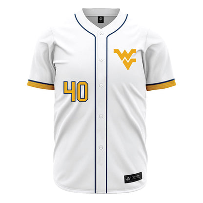 West Virginia - NCAA Baseball : Carson Estridge - Away Fashion Jersey-0