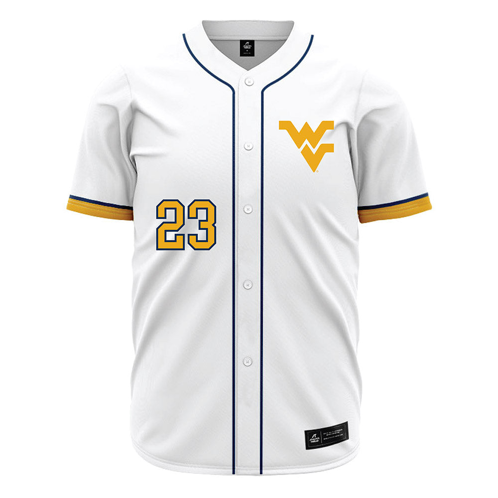 West Virginia - NCAA Baseball : David Hagen - Away Fashion Jersey-0