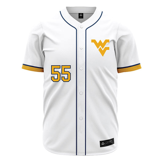 West Virginia - NCAA Baseball : Ben McDougal - Away Fashion Jersey-0