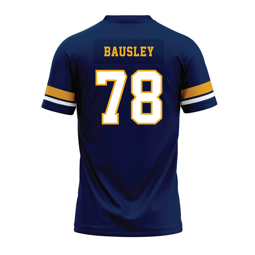 West Virginia - NCAA Football : Xavier Bausley - Blue Premium Football Jersey-1