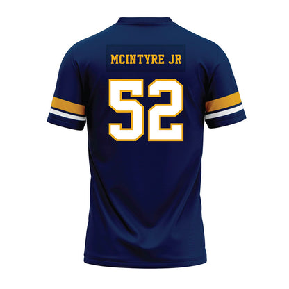 West Virginia - NCAA Football : Corey McIntyre Jr - Blue Premium Football Jersey-1