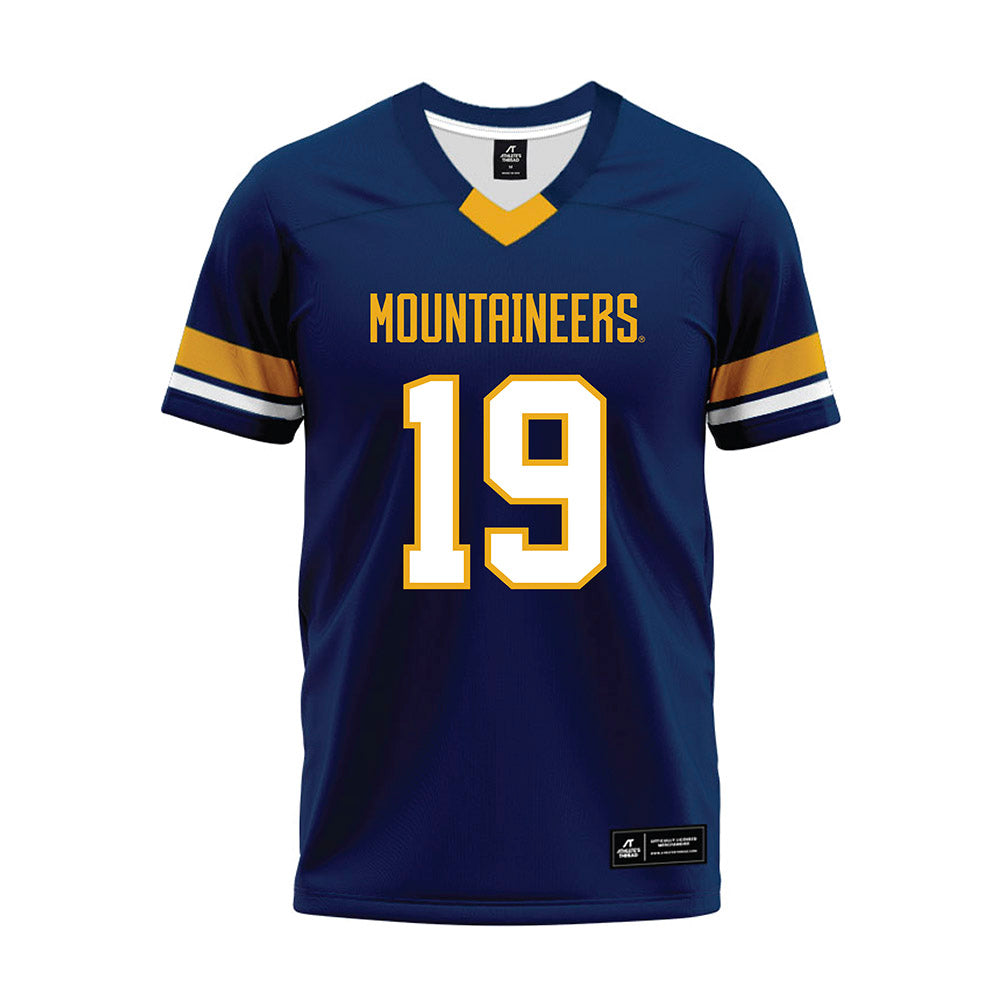 West Virginia - NCAA Football : Maximus Anderson - Blue Premium Football Jersey-0