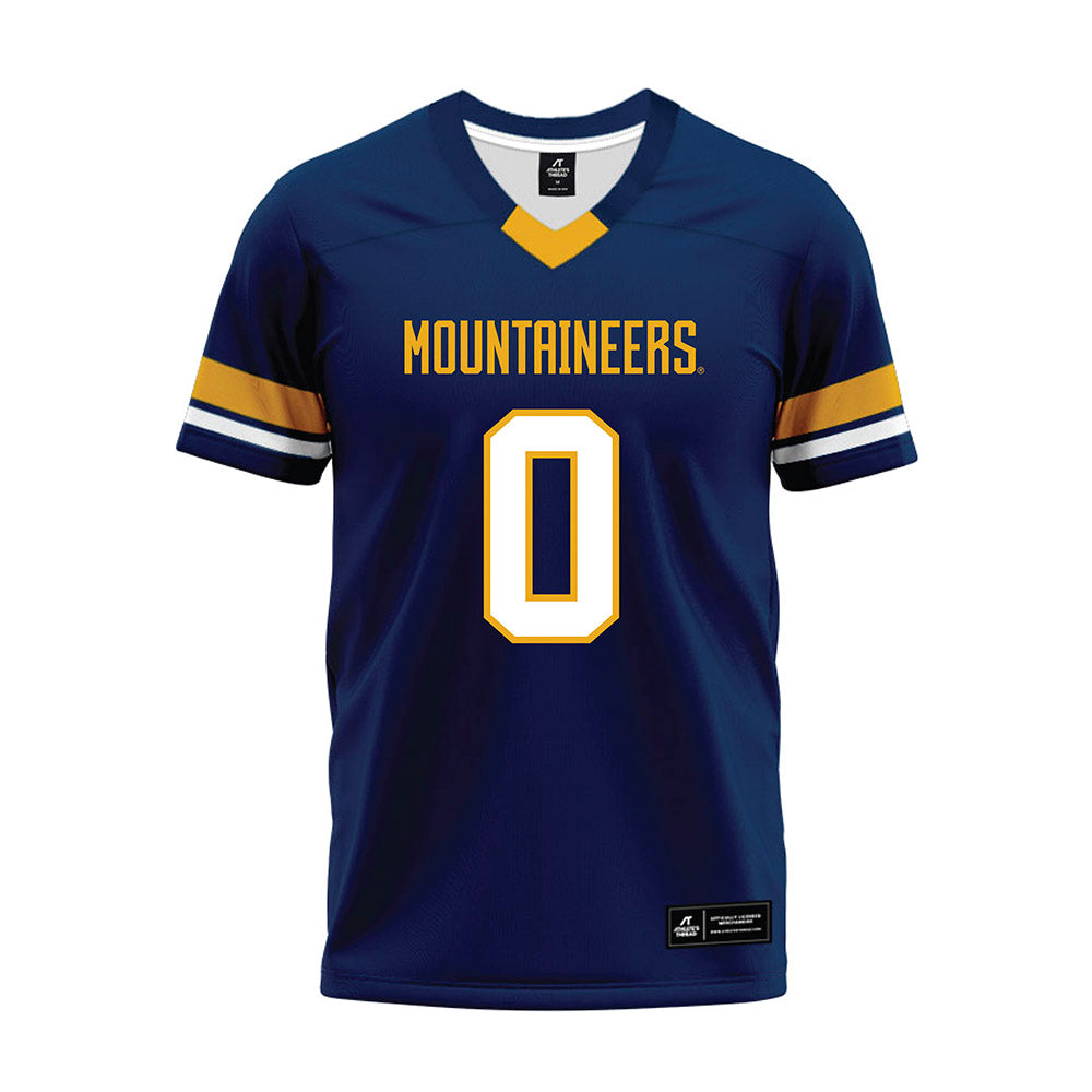 West Virginia - NCAA Football : Jimmori Robinson - Blue Premium Football Jersey-0