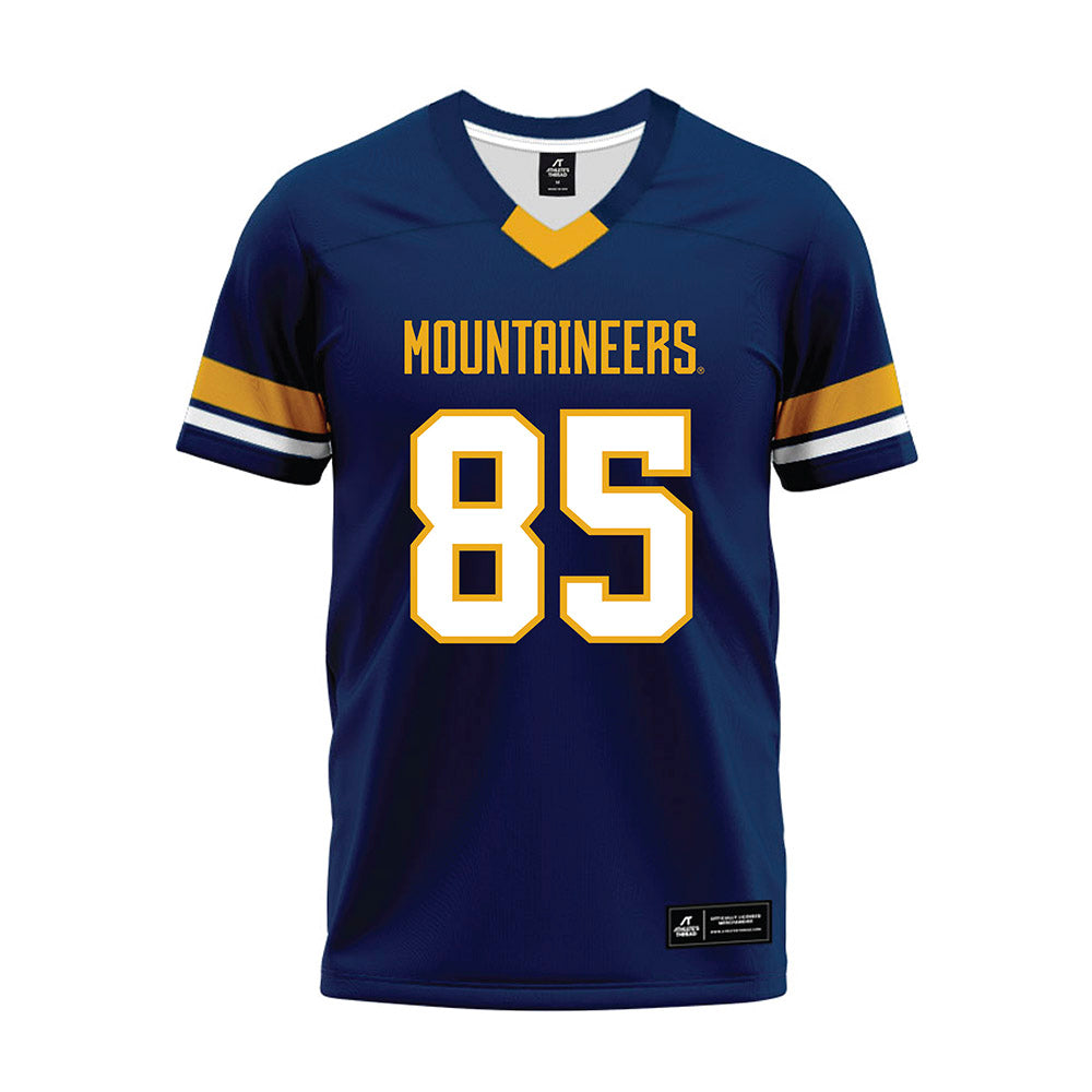 West Virginia - NCAA Football : Ryan Wolfe - Blue Premium Football Jersey-0
